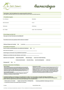 Anamnesebogen Vorschau